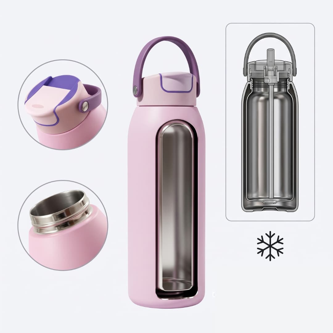 Rove Pivot — 32oz Straw Lid Bottle