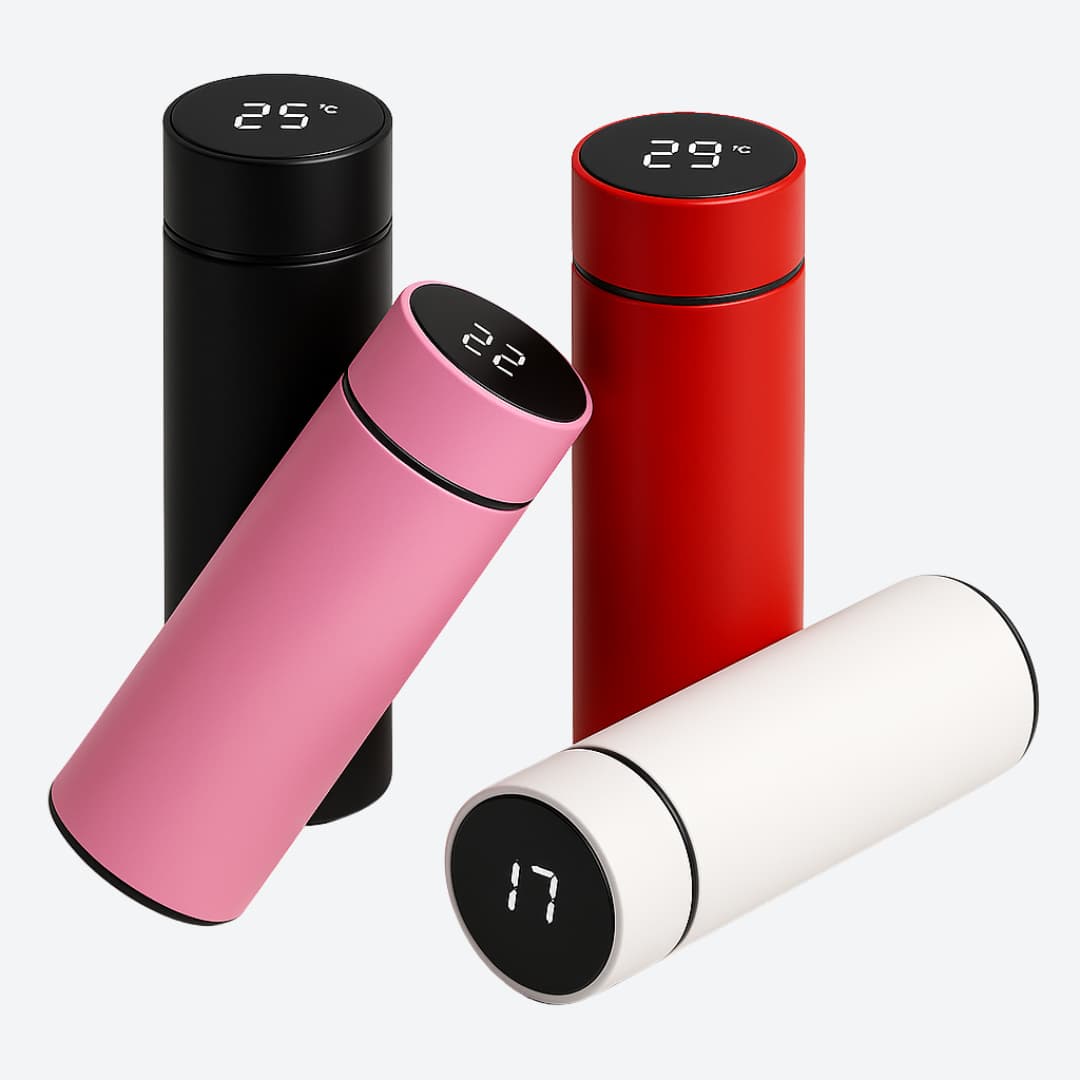 Rove TouchTemp — 17oz Smart Thermos