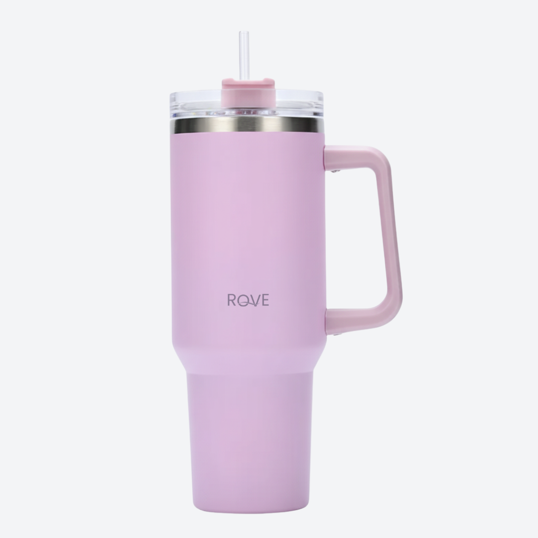 Rove - GlideLid™ 40 oz — straw or sip.
