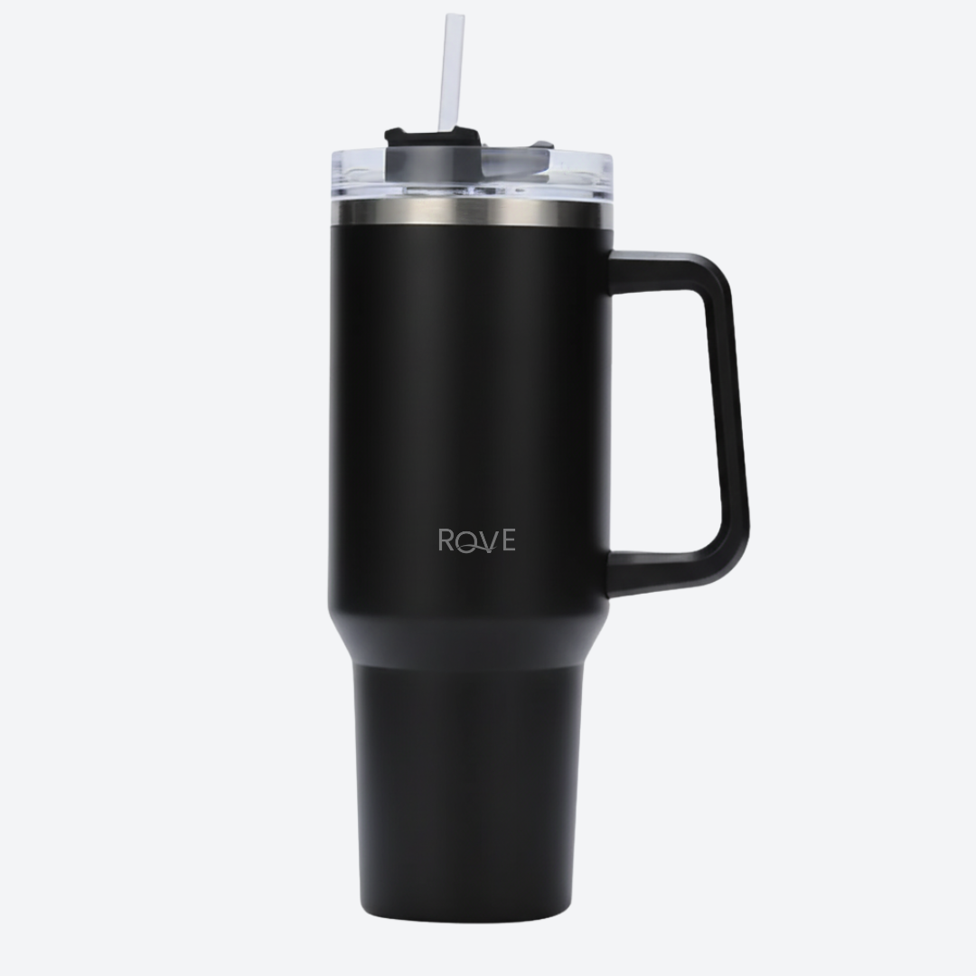 Rove - GlideLid™ 40 oz — straw or sip.