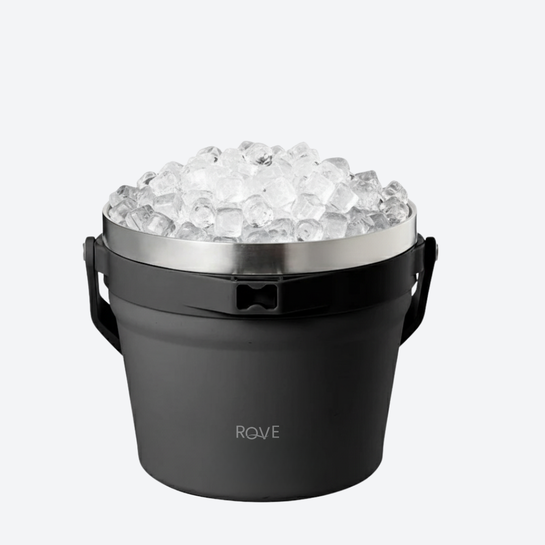Rove CopperCore Ice — 7L Insulated Ice Bucket (Double-Wall, Copper-Lined)