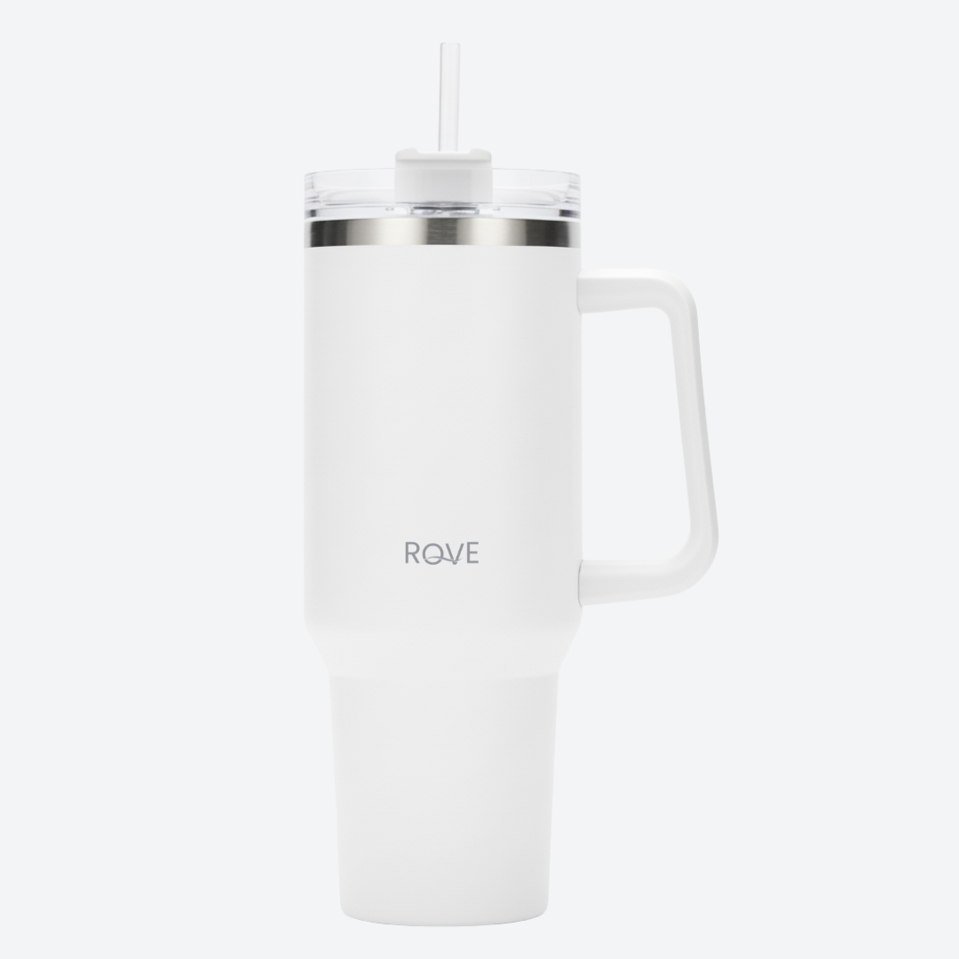 Rove - GlideLid™ 40 oz — straw or sip.