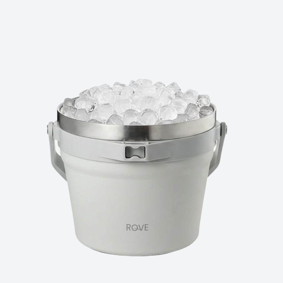 Rove CopperCore Ice — 7L Insulated Ice Bucket (Double-Wall, Copper-Lined)