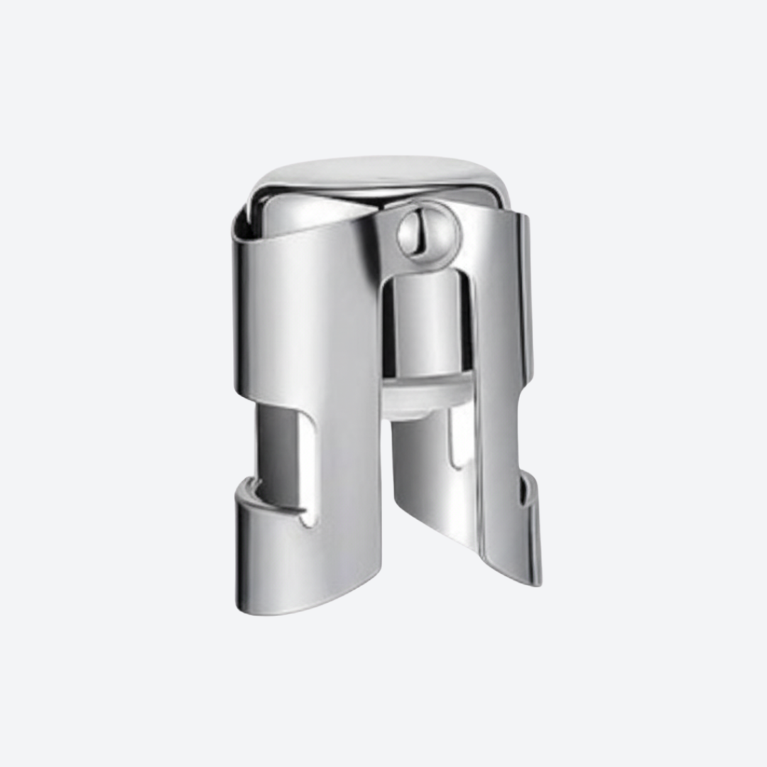Rove FizzLock — Champagne & Sparkling Wine Stopper (Built-In Pump)
