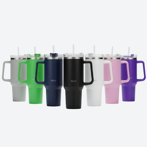 Rove - GlideLid™ 40 oz — straw or sip.